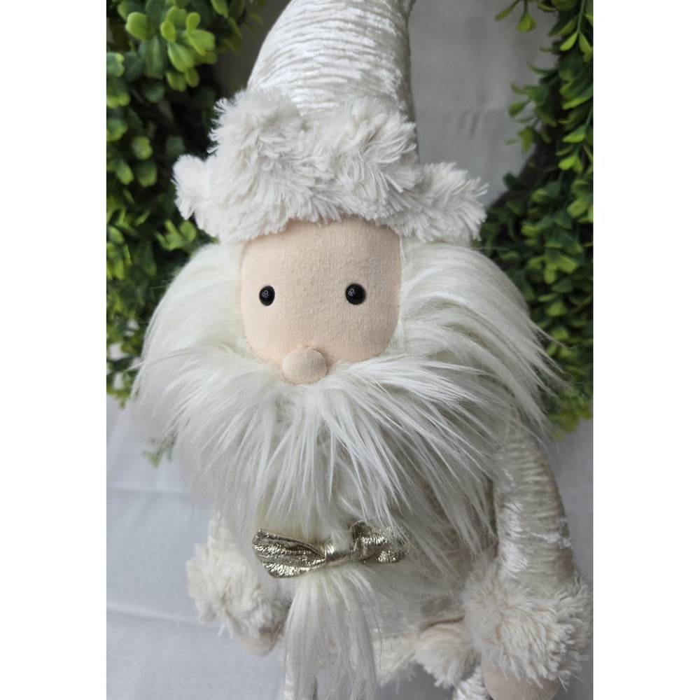 Jellycat Shimmer Santa Large 21" Gold  Metallic Christmas Plush Retired Rare HTF - Picture 12 of 14